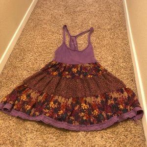 Purple sun dress